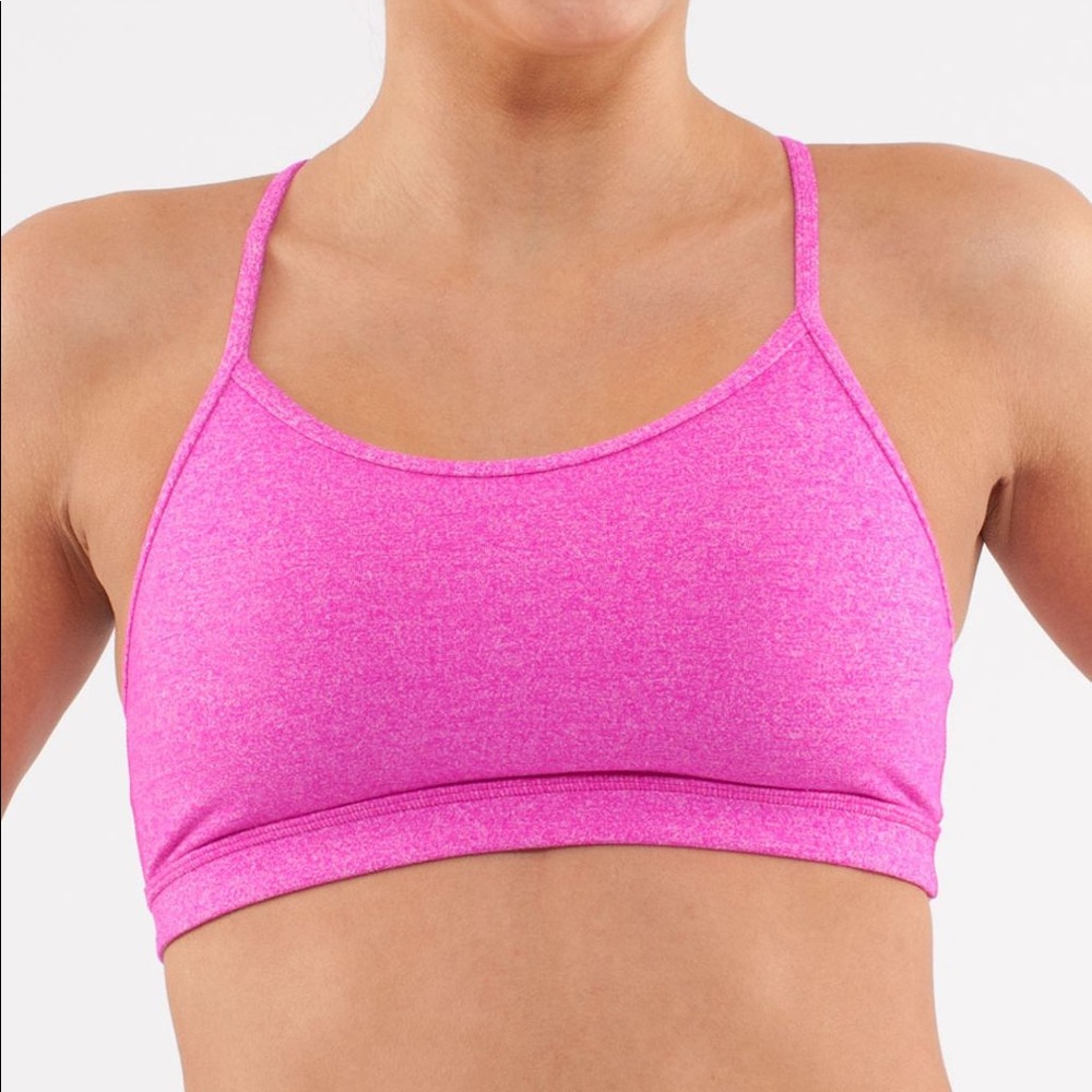 Lululemon Flow Y IV Sports Bra Paris Pink 4